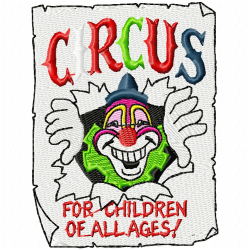 Cirque Embroidery Design 4 Cirque Embroidery Design 4